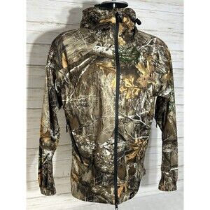 KINGS Camo XKG Waterproof Light Weight Rain Jacket Size Large Mens Realtree Edge